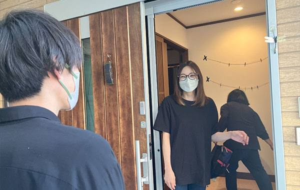 利用者さん順次帰宅