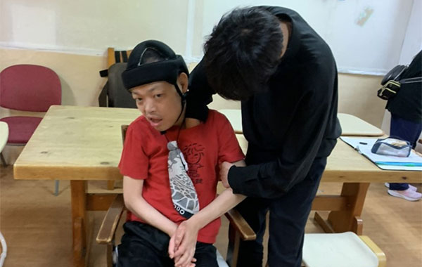 利用者さん通所・バイタルチェック